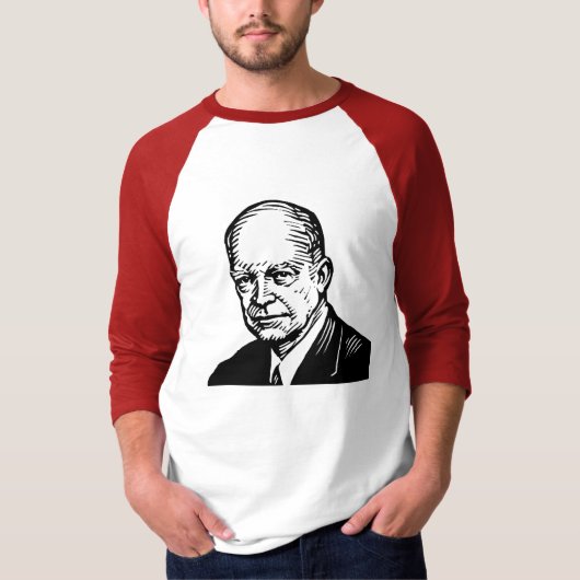 Dwight D. Eisenhower "34" T-Shirt (Vorderseite)