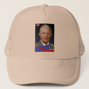 Dwight D. Eisenhower Baseballkarte Truckerkappe