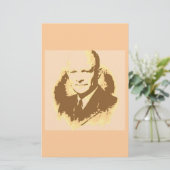 Dwight D Eisenhower Briefpapier (Stehend Vorderseite)