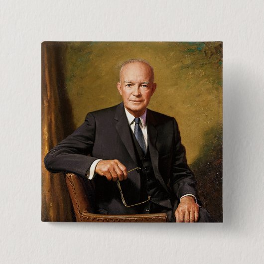 Dwight D. Eisenhower Button (Vorderseite)