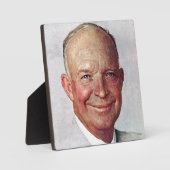 Dwight D. Eisenhower Fotoplatte (Vorderseite)