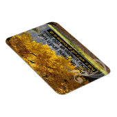 Dwight D. Eisenhower Inspiration Zitat "Push it" Magnet (Rechte Seite)