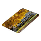 Dwight D. Eisenhower Inspiration Zitat "Push it" Magnet (Linke Seite)