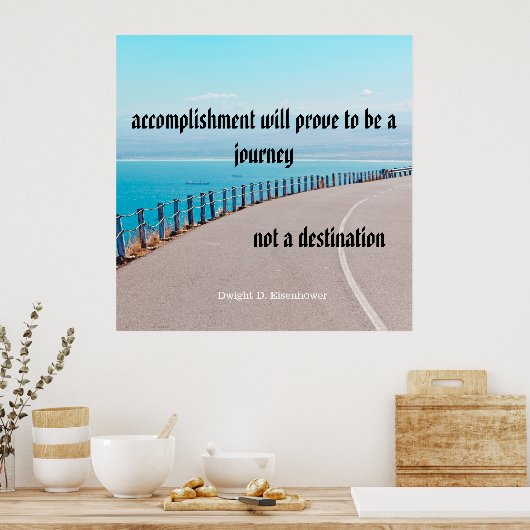 Dwight D. Eisenhower - Leistung Poster (Küche)