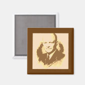 Dwight D Eisenhower Magnet (Vorderseite/Rückseite)