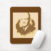 Dwight D Eisenhower Mousepad (Mit Mouse)