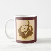 Dwight D Eisenhower Pop Art Kaffeetasse (Links)