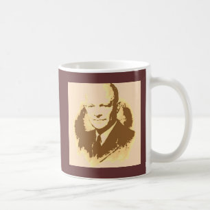 Dwight D Eisenhower Pop Art Kaffeetasse