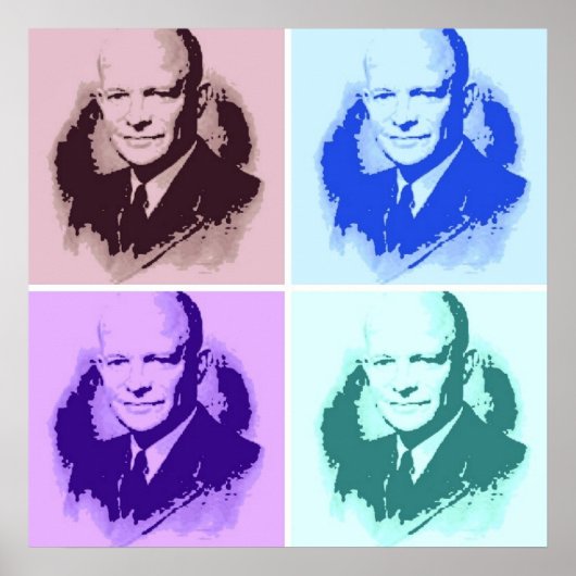 Dwight D Eisenhower Poster (Vorne)