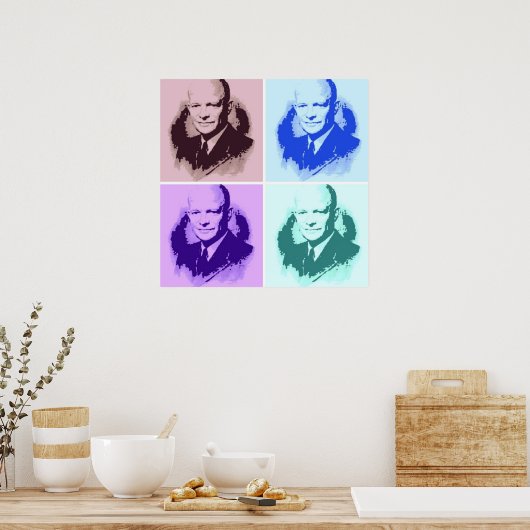 Dwight D Eisenhower Poster (Küche)