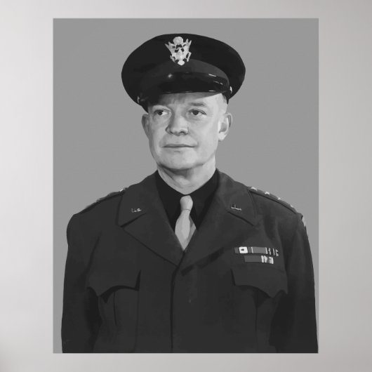 Dwight D. Eisenhower Poster (Vorne)