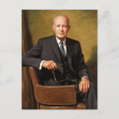 Dwight D. Eisenhower Postkarte (Vorderseite)