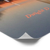 Dwight D. Eisenhower Quote On The Military Industr Poster (Ecke)