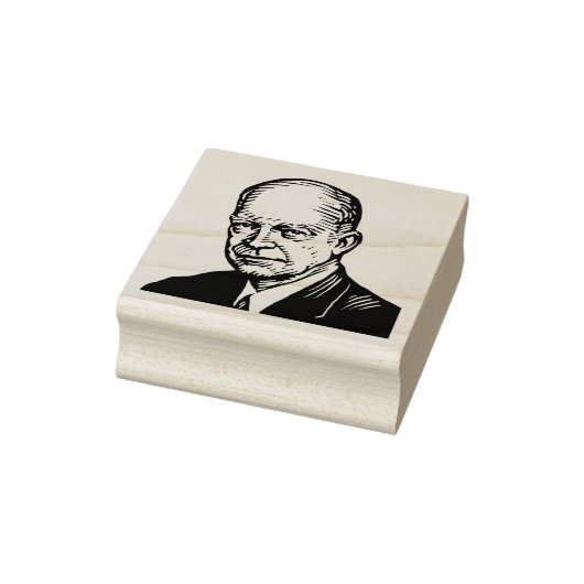 Dwight D Eisenhower Rubber Briefmarke Gummistempel (Stempel)