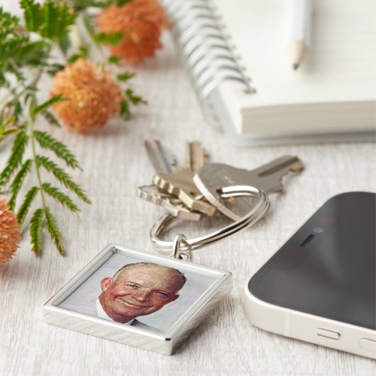 Dwight D. Eisenhower Schlüsselanhänger (Seite)