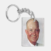 Dwight D. Eisenhower Schlüsselanhänger (Vorderseite links)
