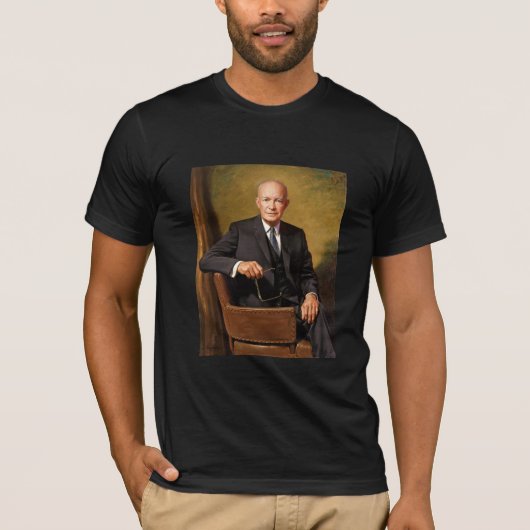 Dwight D. Eisenhower T-Shirt (Vorderseite)