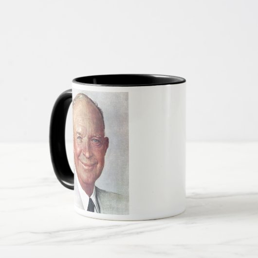 Dwight D. Eisenhower Tasse (Vorderseite Links)