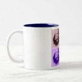 Dwight D Eisenhower Zweifarbige Tasse (Links)