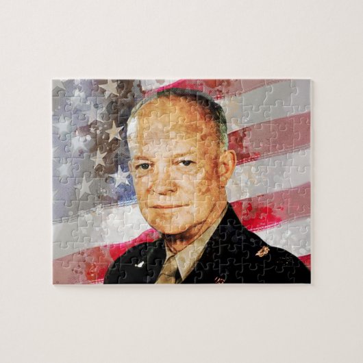 Dwight David Eisenhower Puzzle (Horizontal)