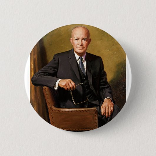 Dwight Eisenhower Button (Vorderseite)