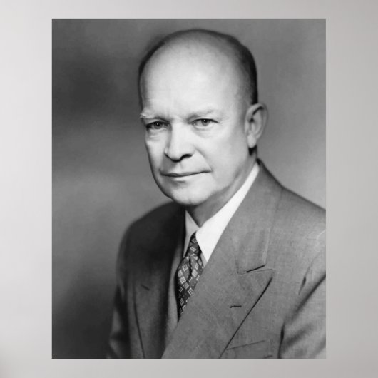 Dwight Eisenhower Poster (Vorne)