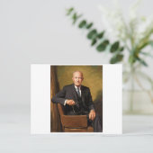 Dwight Eisenhower Postkarte (Stehend Vorderseite)