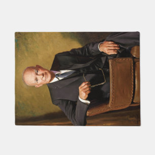 Dwight Eisenhower Präsident Weißes Haus Porträt Fußmatte
