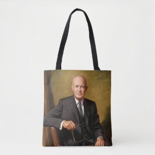Dwight Eisenhower Präsident Weißes Haus Porträt Tasche