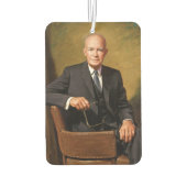Dwight Eisenhower President White House Portrait Autolufterfrischer (Rückseite)