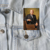 Dwight Eisenhower President White House Portrait Button (Insitu)