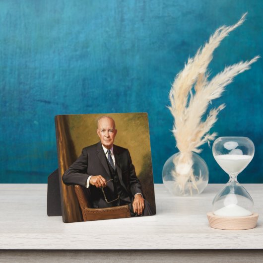 Dwight Eisenhower President White House Portrait Fotoplatte (InSitu)