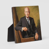 Dwight Eisenhower President White House Portrait Fotoplatte (Vorderseite)