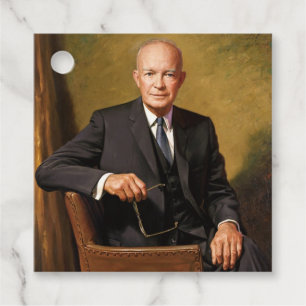Dwight Eisenhower President White House Portrait Geschenkanhänger