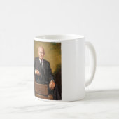 Dwight Eisenhower President White House Portrait Kaffeetasse (VorderseiteRechts)