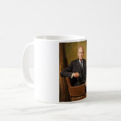 Dwight Eisenhower President White House Portrait Kaffeetasse (Vorderseite Links)