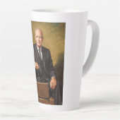 Dwight Eisenhower President White House Portrait Milchtasse (Rechte Ecke)