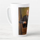 Dwight Eisenhower President White House Portrait Milchtasse (Linke Ecke)