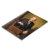 Dwight Eisenhower President White House Portrait Notizblock (Linke Seite)