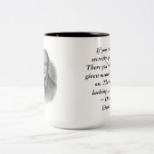 Dwight- Eisenhowerfreiheits-Zitat Zweifarbige Tasse (Mittel)