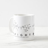 Dwight-Peptidnamen-Tasse Kaffeetasse (Vorderseite Links)