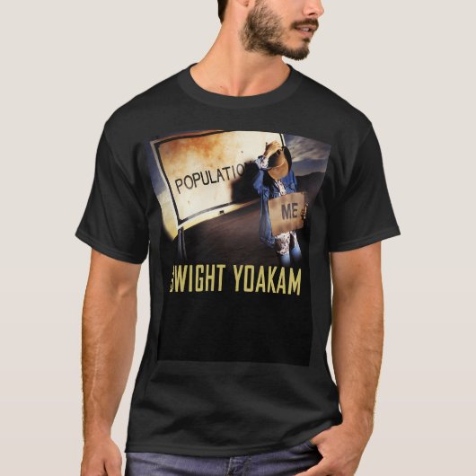 Dwight Yoakam 80er Stil Retro T-Shirt (Vorderseite)