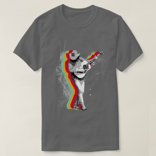 Dwight Yoakam 80er T-Shirt (Design vorne)