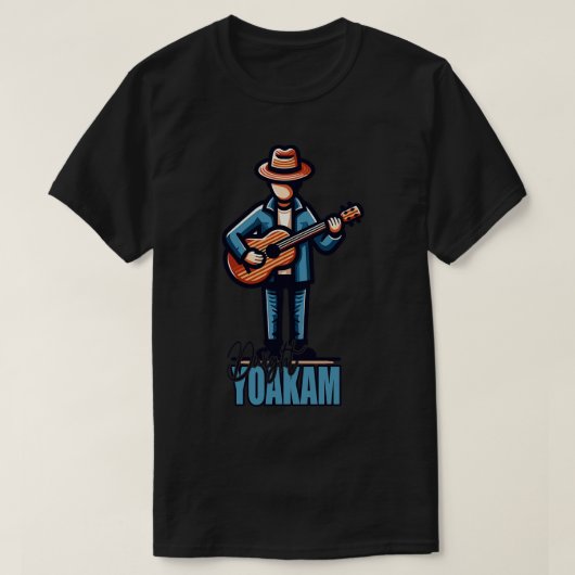 Dwight Yoakam Fan Art T-Shirt (Design vorne)