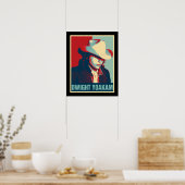Dwight Yoakam Retro Hope Style Geschenk für Fans.p Poster (Küche)