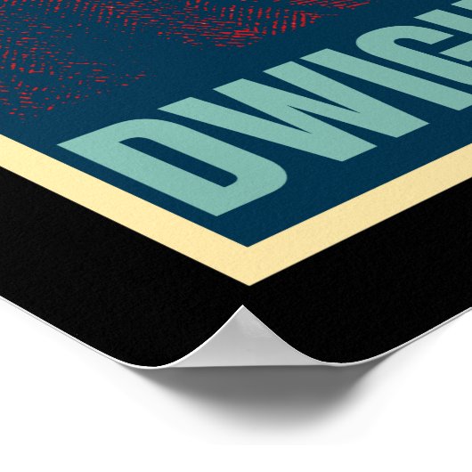 Dwight Yoakam Retro Hope Style Geschenk für Fans.p Poster (Ecke)