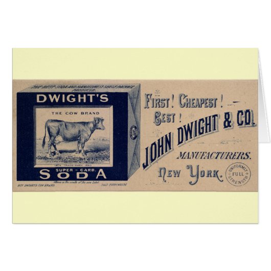 Dwight's Soda-1879 (Vorderseite (Horizontal))