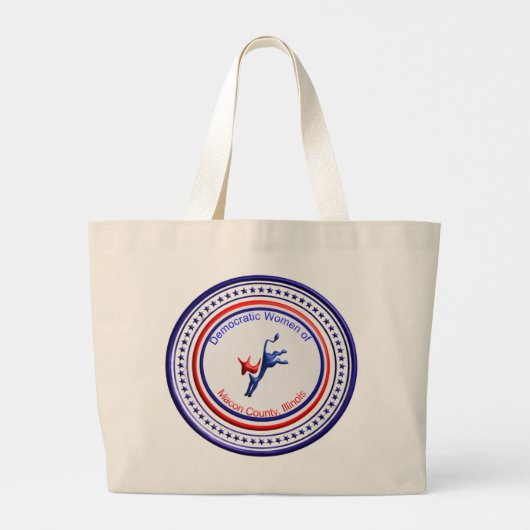 DWMC Tote Bag Jumbo Stoffbeutel (Rückseite)