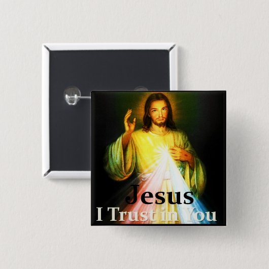 DWMoM kleiner quadratischer Knopf Button (Vorne & Hinten)