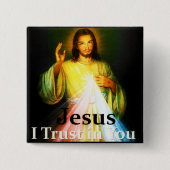 DWMoM kleiner quadratischer Knopf Button (Vorderseite)